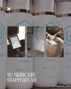 4U Skincare stappenplan